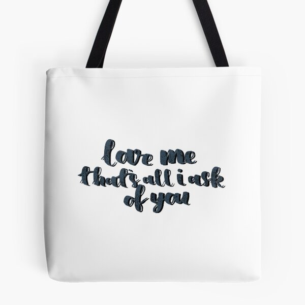 Item preview, Love me that's all i ask of you- grey designed and sold by BrieFine22.