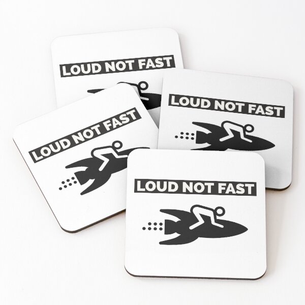 Item preview, Loud not fast - Boom! designed and sold by MNSDesignHub.