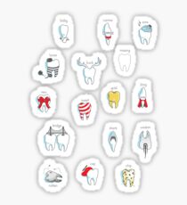 Dental Definitions Sticker