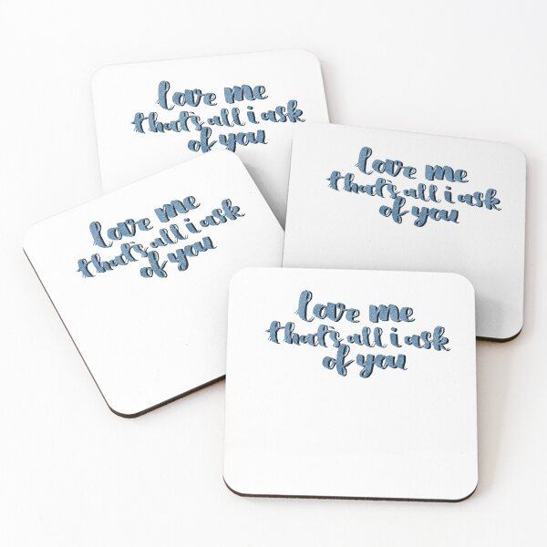 Item preview, love me that's all i ask of you- blue designed and sold by BrieFine22.