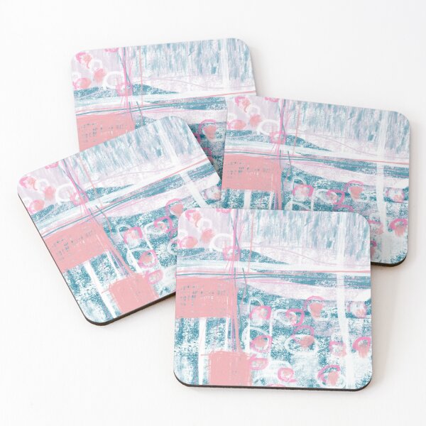 Item preview, Baby Blue And Pink Abstract designed and sold by AbstractDot.