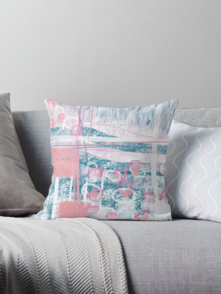 Item preview, Baby Blue And Pink Abstract designed and sold by AbstractDot.