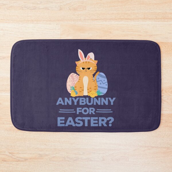 Item preview, Easter Bunny Lover Gift with Easter Colorful Eggs and Cute Cat Lockdown Easter 2021 designed and sold by hyggekrog.