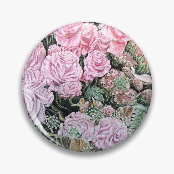 Item preview, A LIFE TIME COMMITMENT - Pink Roses And Anthuriums  designed and sold by HSINLIN.