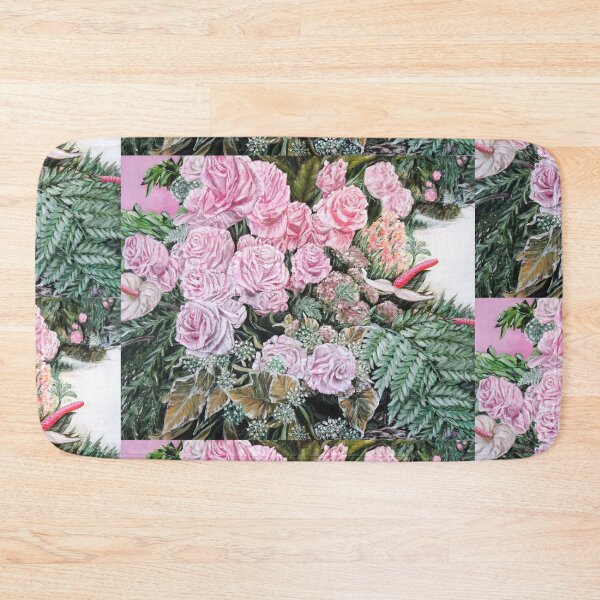 Item preview, A LIFE TIME COMMITMENT - Pink Roses And Anthuriums  designed and sold by HSINLIN.