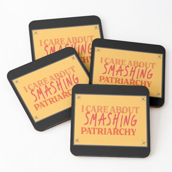 Item preview, I care about smashing patriarchy - Moxie feminist quote designed and sold by NastySquad.