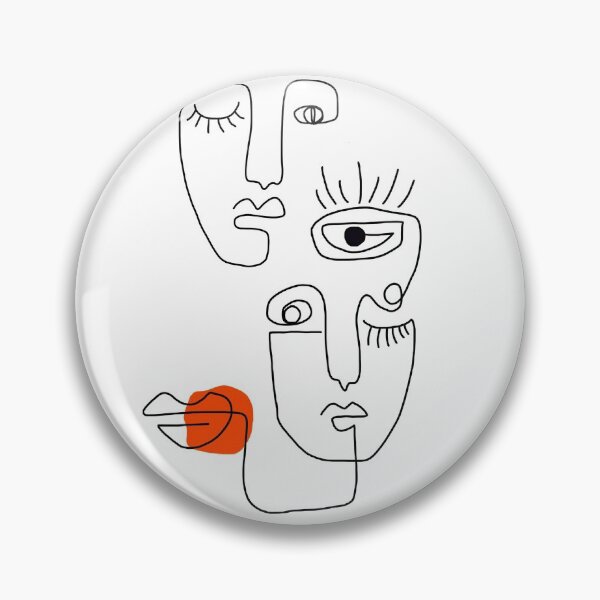 Item preview, One line fun art for love designed and sold by the-cold-dots.