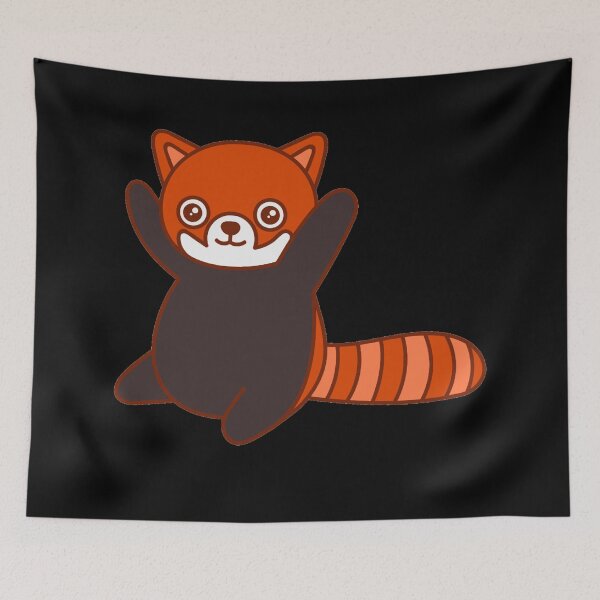 Item preview, Red Panda Happy designed and sold by zareworks.