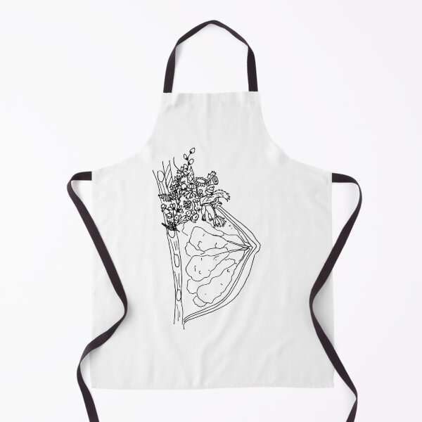 Item preview, Anatomy, mammary gland with flowers designed and sold by NinaBetterNot.