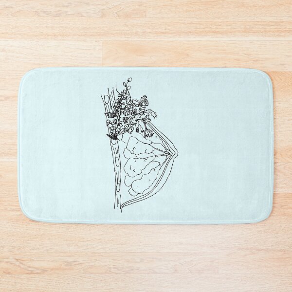Item preview, Anatomy, mammary gland with flowers designed and sold by NinaBetterNot.
