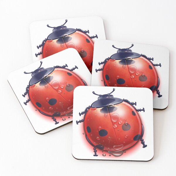 Item preview, Ladybug Red and Black designed and sold by Cat2D.