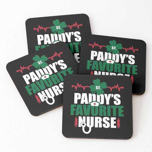 Item preview, Saint Paddy's Favorite Registered Nurse designed and sold by GravitiTees.