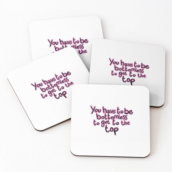Item preview, you have to be bottomless to get to the top- pink designed and sold by BrieFine22.