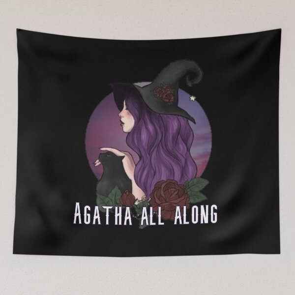 Item preview, agatha all along- agatha harkness- purple witch designed and sold by Alessandro Portavoce.