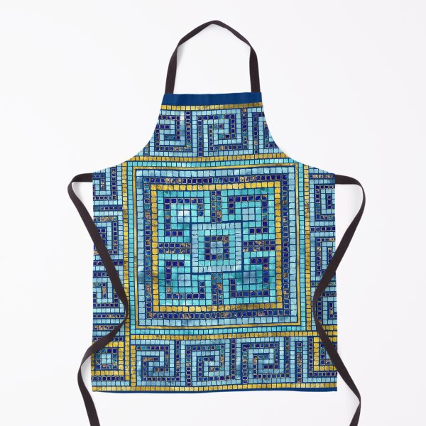 Item preview, Mosaic Tile Greek Meander Key designed and sold by k9printart.