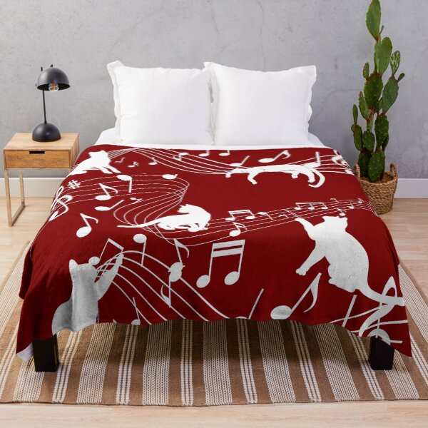 Item preview, Cats and music for cats lovers maroon designed and sold by Zukhra79.