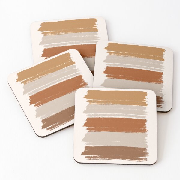 Item preview, Paint Brush Strokes In Warm Colors designed and sold by ArunikaPrints.