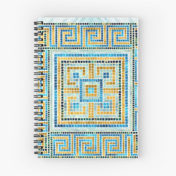 Item preview, Mosaic Tile Greek Meander Key designed and sold by k9printart.
