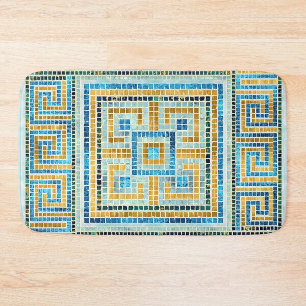 Item preview, Mosaic Tile Greek Meander Key  designed and sold by k9printart.