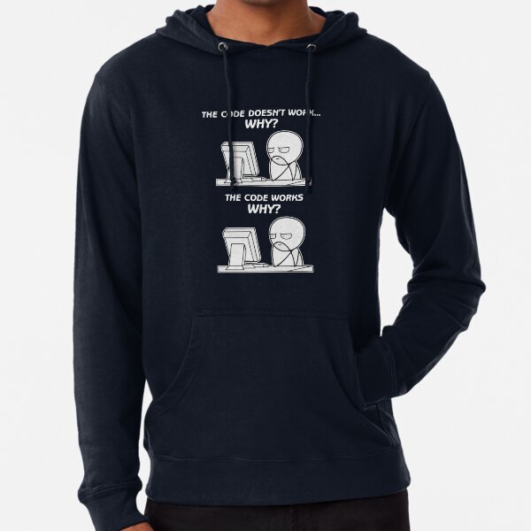 Item preview, The Code Doesn't Work. Why? The Code Works. Why? designed and sold by Programming Jokes.
