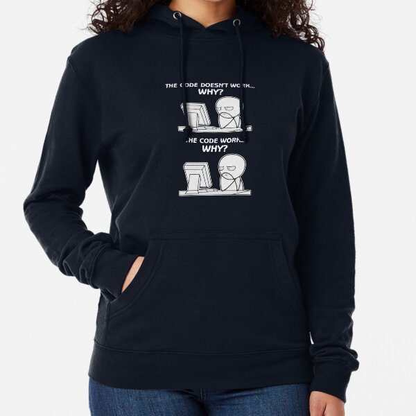 Item preview, The Code Doesn't Work. Why? The Code Works. Why? designed and sold by Programming Jokes.