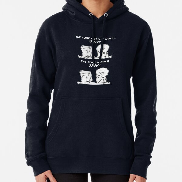 Item preview, The Code Doesn't Work. Why? The Code Works. Why? designed and sold by Programming Jokes.