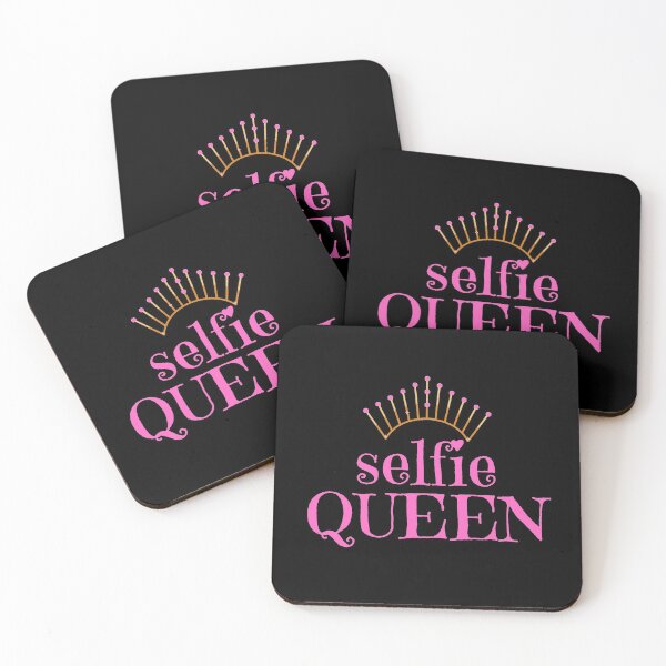 Item preview, Selfie Queen - Cute Inverted Text Design designed and sold by DrawingBoard.
