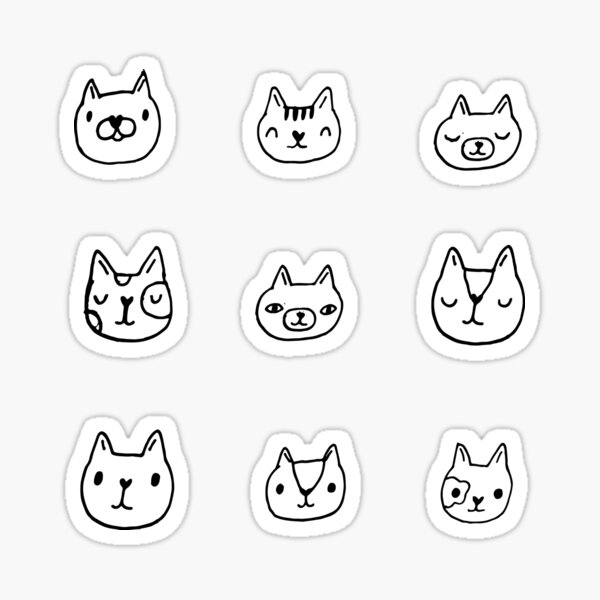 Item preview, Sketchy cats designed and sold by kostolom3000.