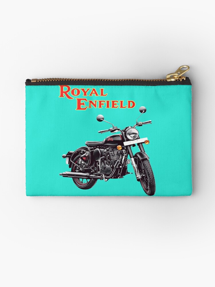 Buy Royal Enfield Men Black Genuine Leather Wallet online | Looksgud.in