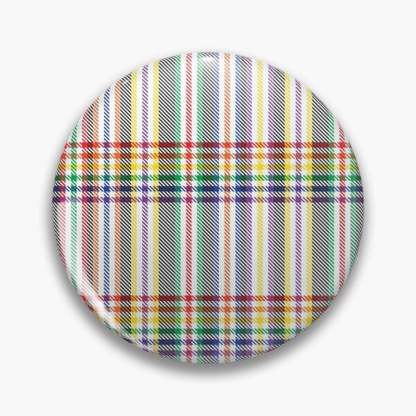 Item preview, Rainbow Plaid Tartan Textured Pattern designed and sold by Siu-Hong Mok.