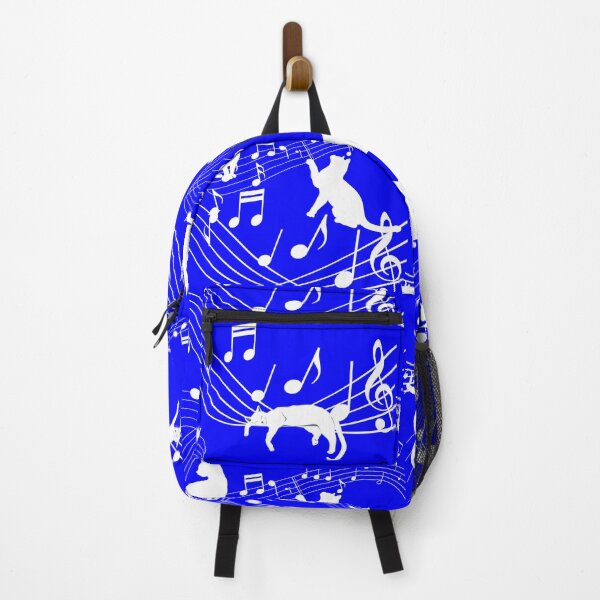 Item preview, Cats and music for cats lovers blue designed and sold by Zukhra79.