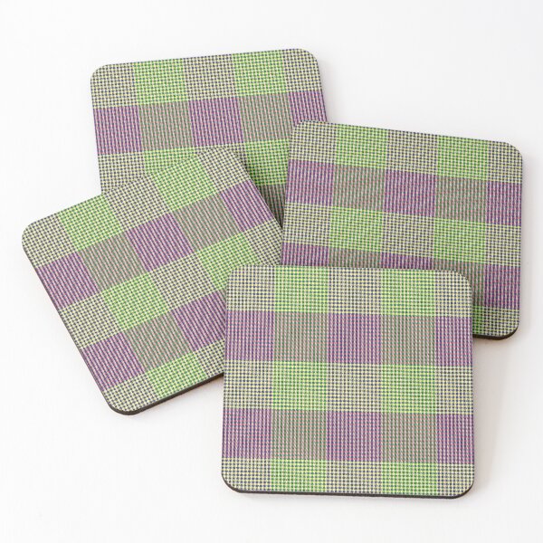 Item preview, Rainbow Plaid Tartan Textured Pattern designed and sold by Siu-Hong Mok.
