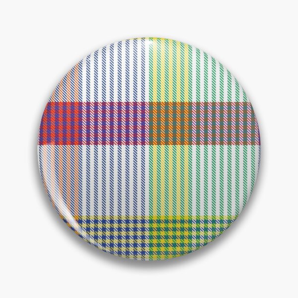 Item preview, Rainbow Plaid Tartan Textured Pattern designed and sold by Siu-Hong Mok.