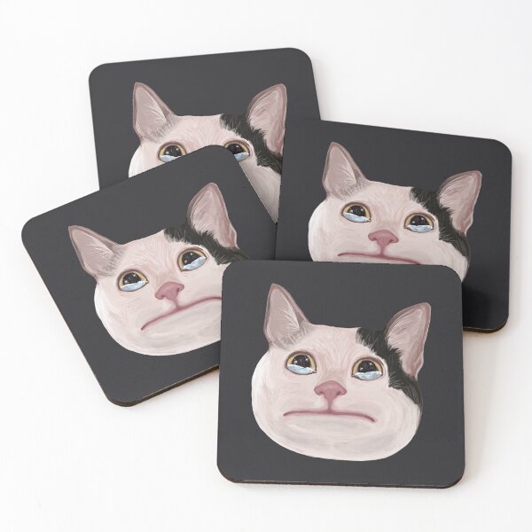 Item preview, Sad Polite Cat designed and sold by DeadlyWanderer.