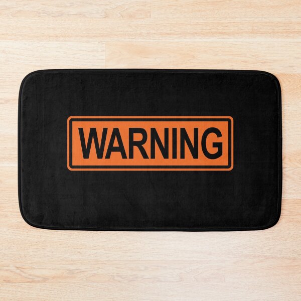 Item preview, WARNING Hazard Sign designed and sold by Zentropik.
