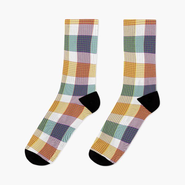 Item preview, Rainbow Plaid Tartan Textured Pattern designed and sold by Siu-Hong Mok.