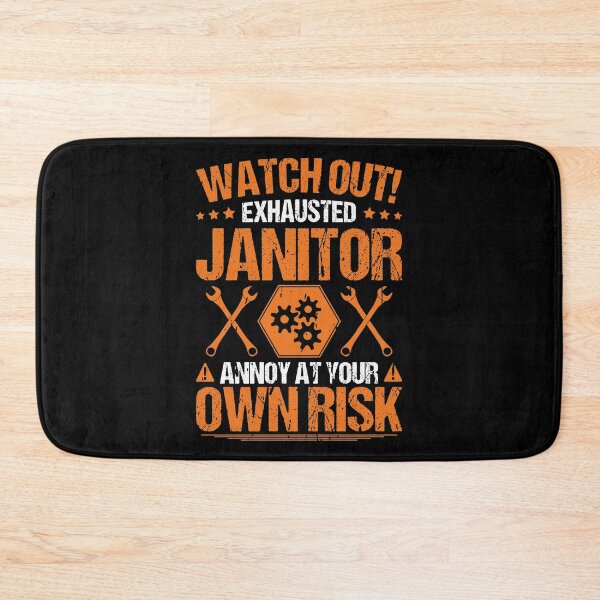 Item preview, Janitor Caretaker Gift Idea Present designed and sold by Krautshirts.