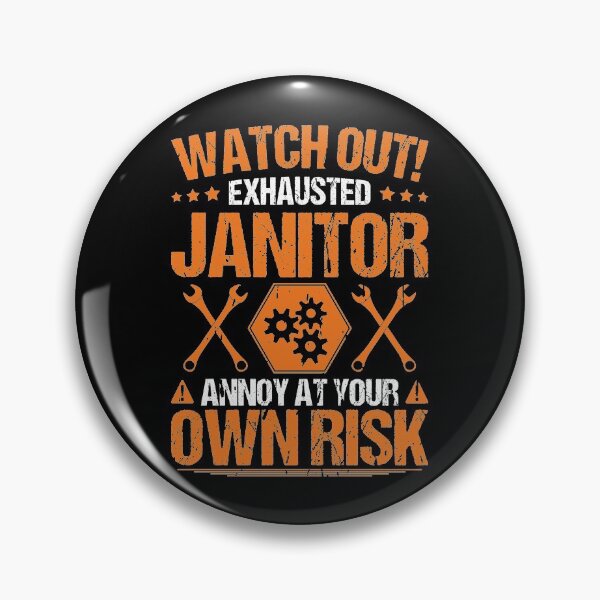 Item preview, Janitor Caretaker Gift Idea Present designed and sold by Krautshirts.