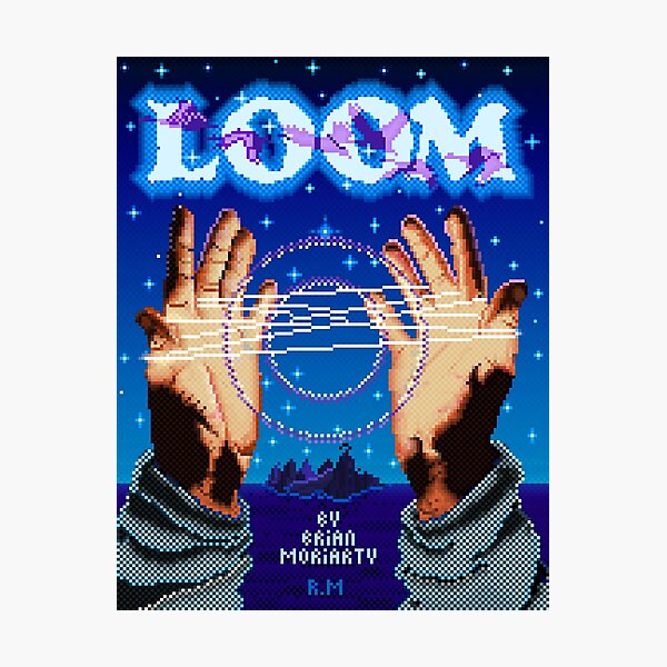 THE PIXELED LOOM Lámina fotográfica