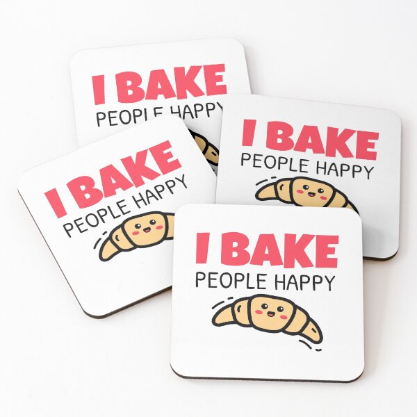 Item preview, I Bake People Happy designed and sold by Wachi-A.