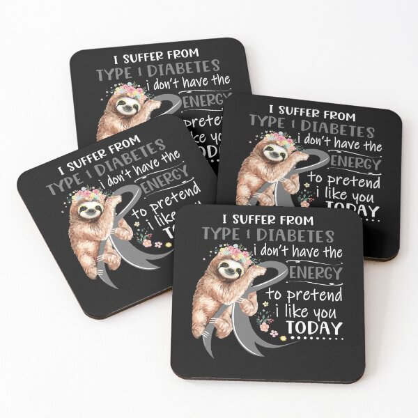 Item preview, I Suffer From Type 1 Diabetes i don't have the Energy To Pretend I Like You Today designed and sold by RunningShop.