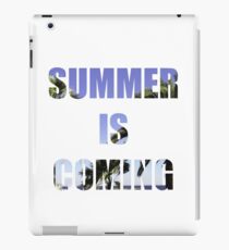 SUMMER IS COMING iPad Case/Skin