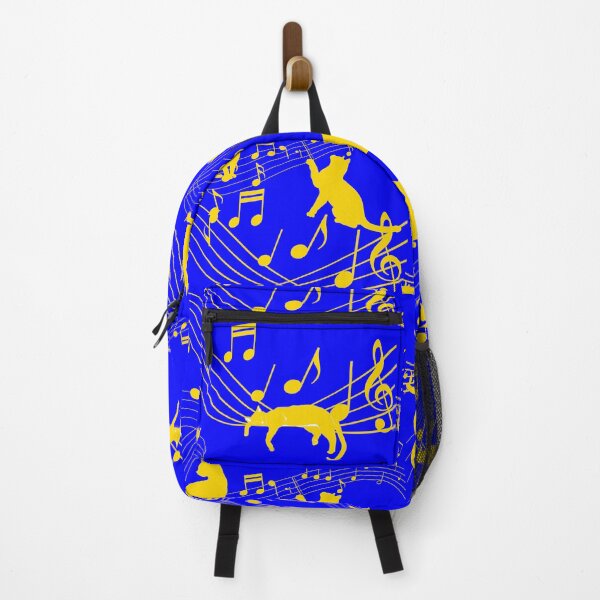 Item preview, Cats and music for cats lovers blue designed and sold by Zukhra79.