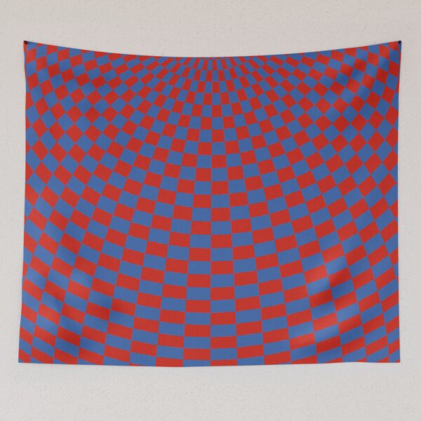 Item preview, Pattern Chessboard Blue And Red designed and sold by digoarpi.