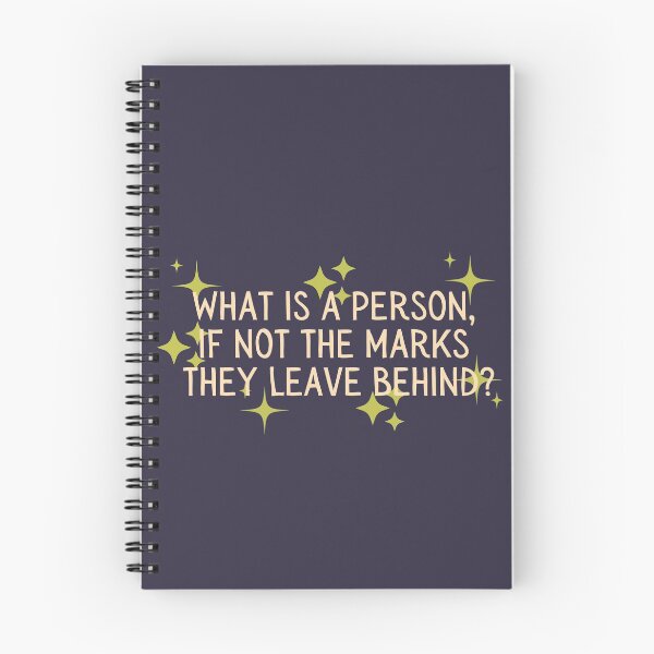 Item preview, What is a person,  if not the marks  they leave behind? - The Invisible Life of Addie LaRue designed and sold by forkmuddies.
