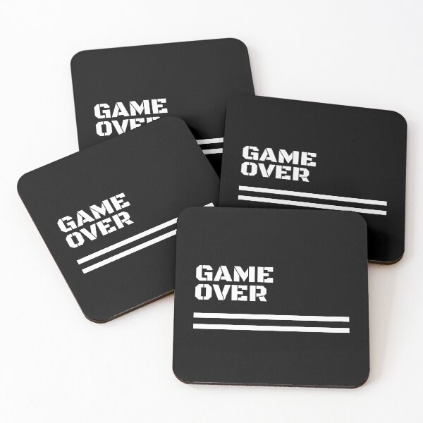 Item preview, Game Over designed and sold by TheGoToStore.