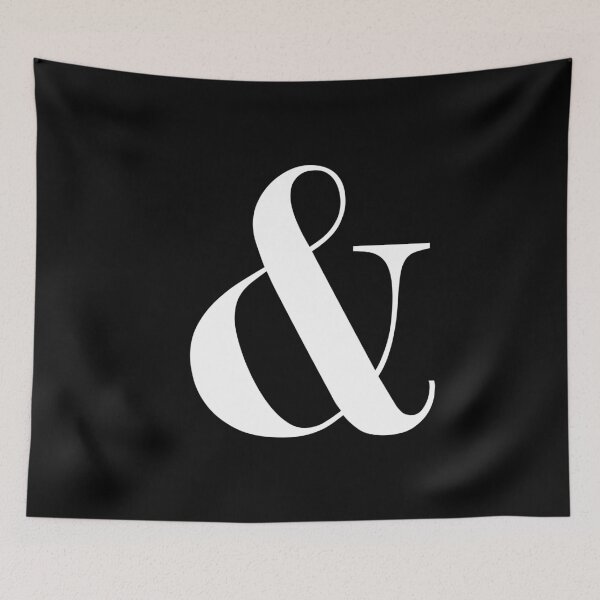 Item preview, Ampersand Typography Design, variation 2 classic designed and sold by ClickForMore.