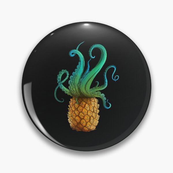 Item preview, Pineapple Octopus Funny Summer Tee T-Shirt designed and sold by Lukifo-Glacier.