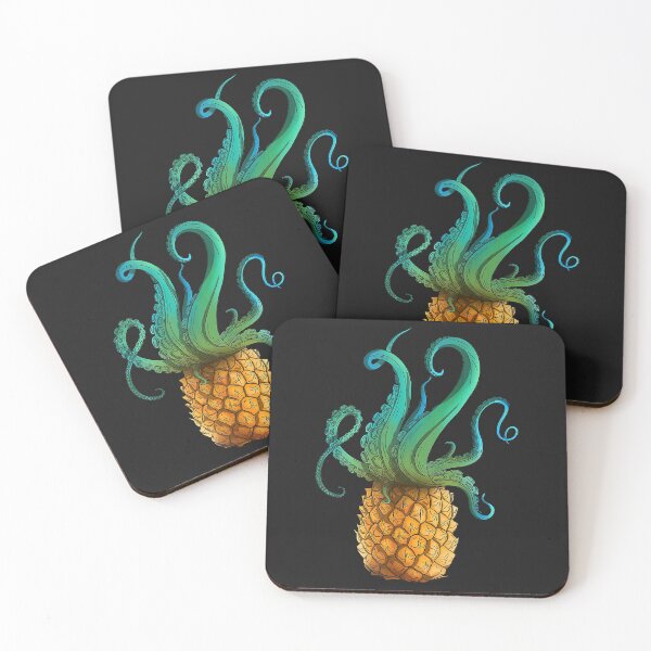 Item preview, Pineapple Octopus Funny Summer Tee T-Shirt designed and sold by Lukifo-Glacier.