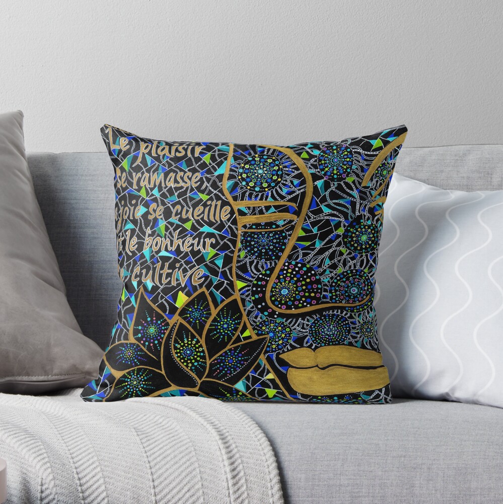 Aperçu de l'œuvre Coussin créée et vendue par Graine-de-Lune.